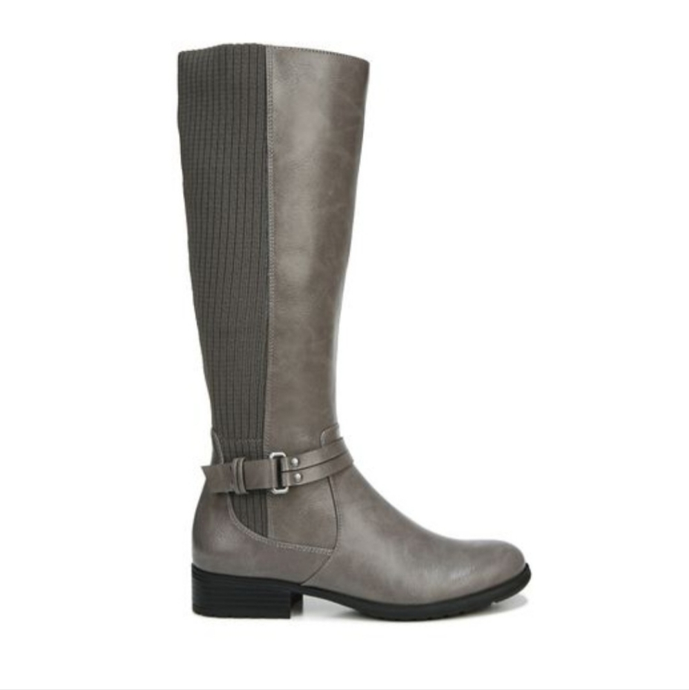 STRIDE RITE Tall Riding Boot with Wide Calf, 10W - EUC